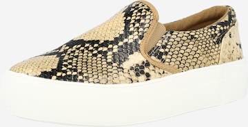 NA-KD Slip-ons in Beige: front