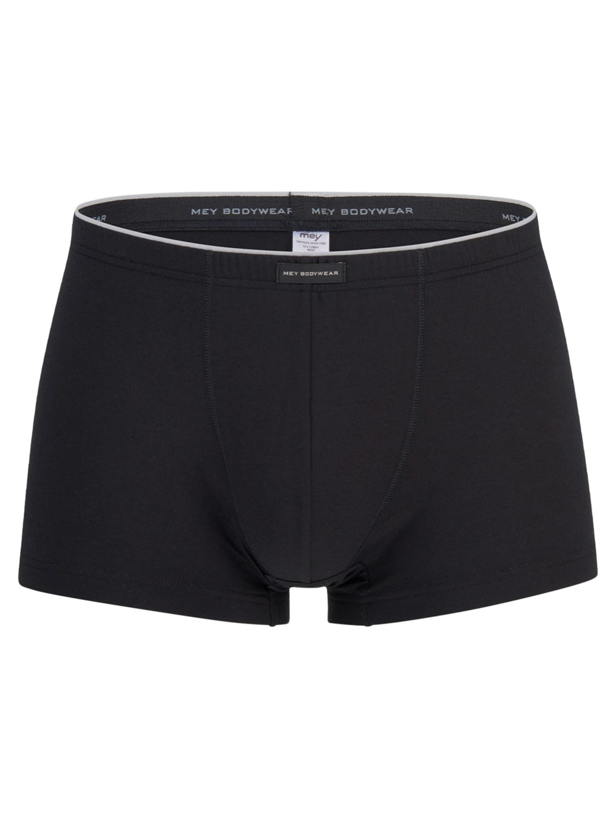 Mey Boxer shorts 'Dry Cotton' in Black: front