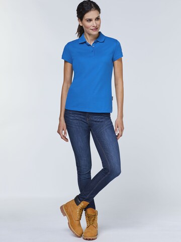 Expand Poloshirt in Blau