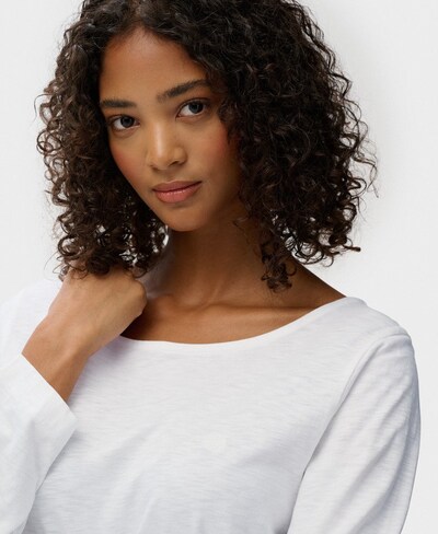 Superdry T-shirt en blanc, Vue avec produit