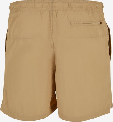 Urban Classics Badeshorts in Beige