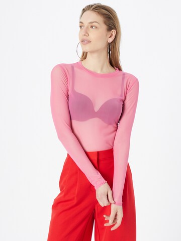 HUGO Shirt 'Diralina' in Roze: voorkant