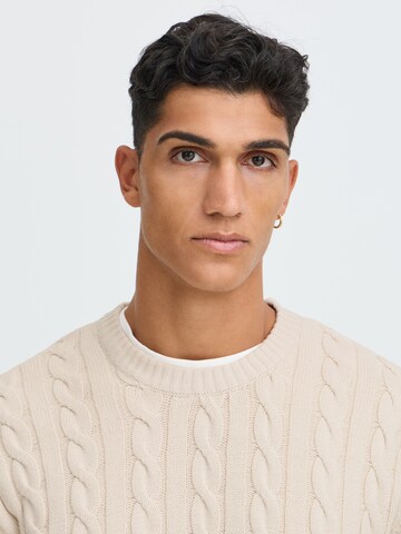 !Solid Sweater 'SDMalcolm' in Beige