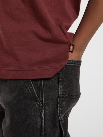 DICKIES Shirts 'Youth Mapleton' i rød