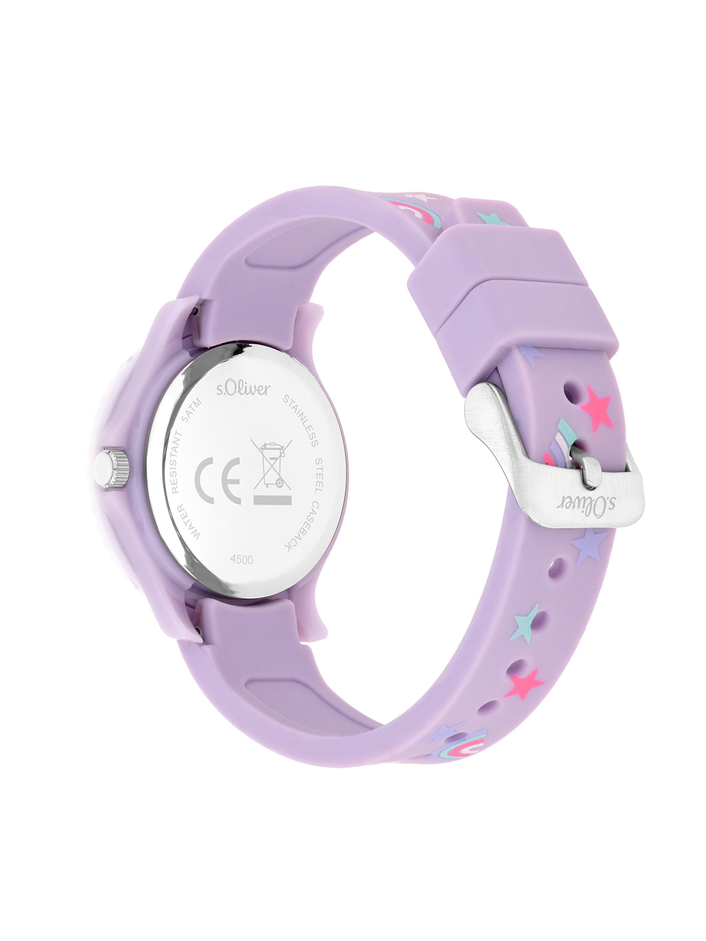 s.Oliver Watch 'The Magic Time' in Purple