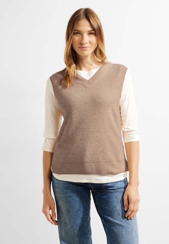 CECIL Sweater in Beige: front