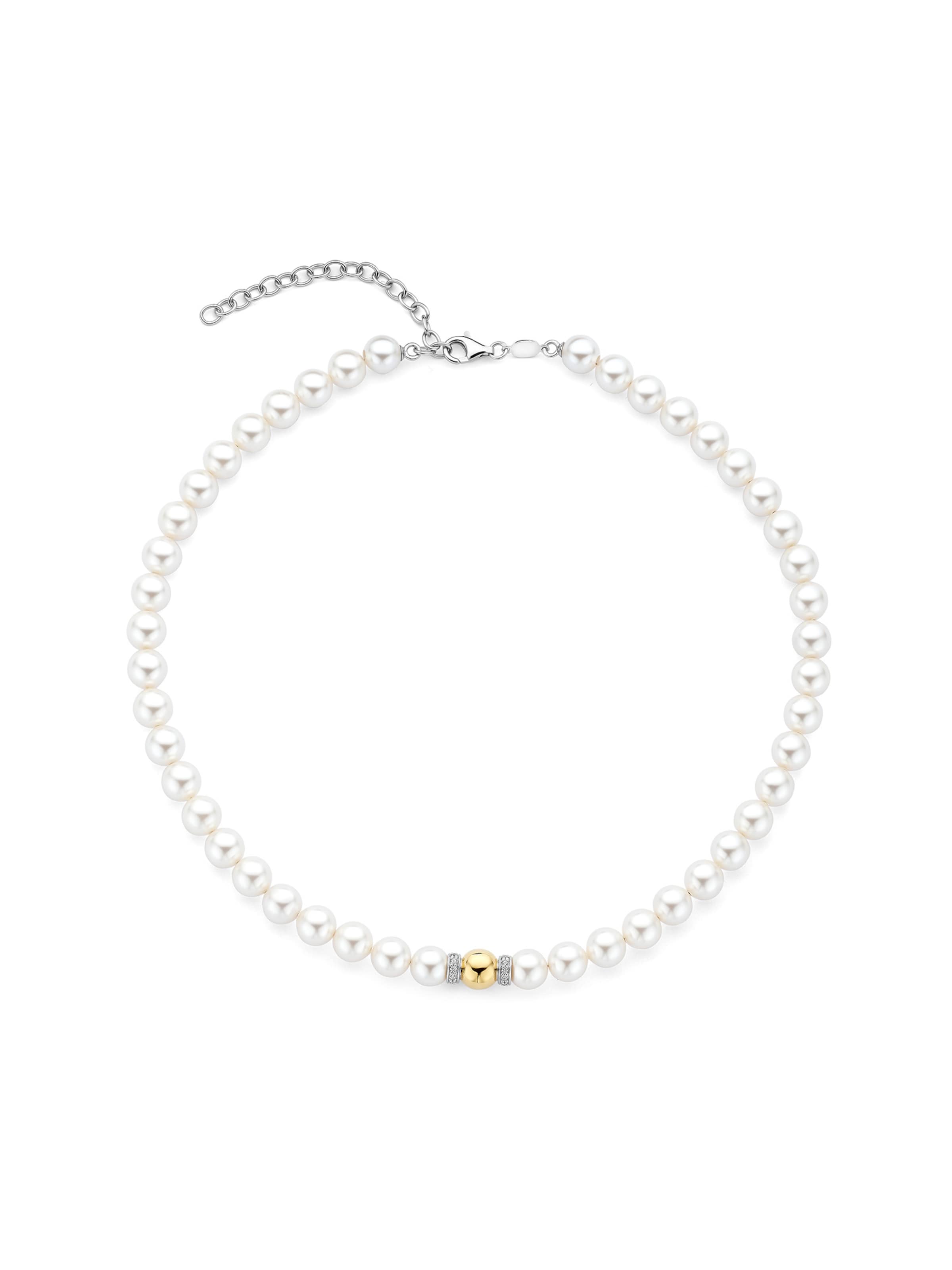 Ti Sento Milano Necklace in Gold: front