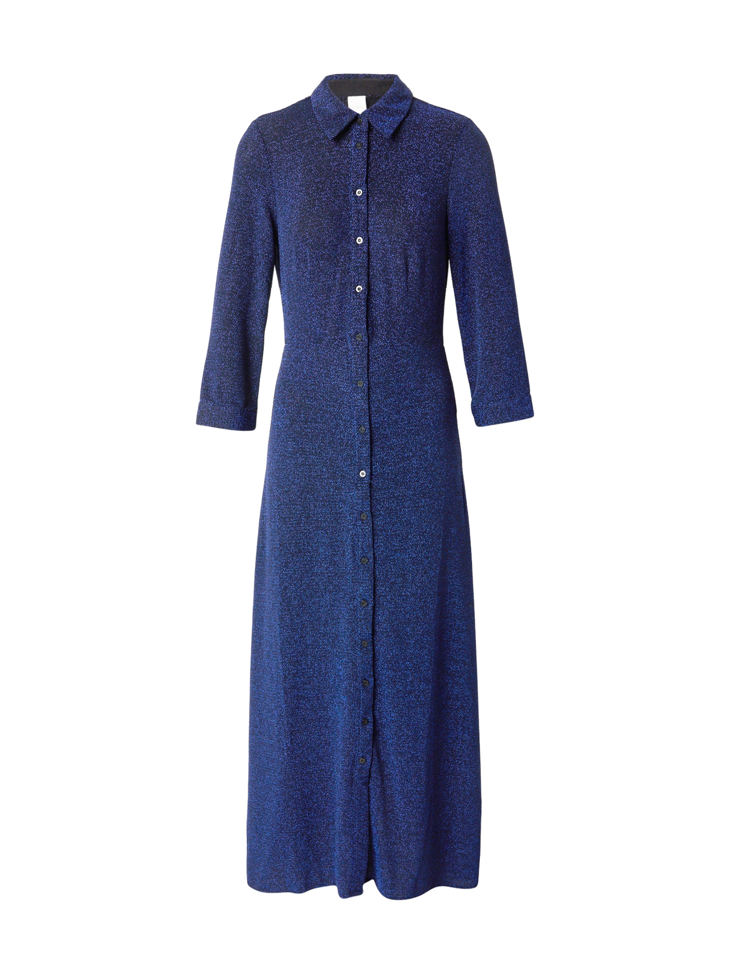 YAS Рокля тип риза 'YASSAVANNA' в синьо: отпред