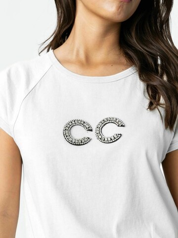 Coster Copenhagen Top ' Bead ' in White: front