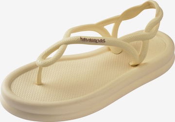 HAVAIANAS Žabky 'LUNA' – béžová: přední strana