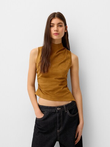 Bershka Top in Braun: Vorderseite