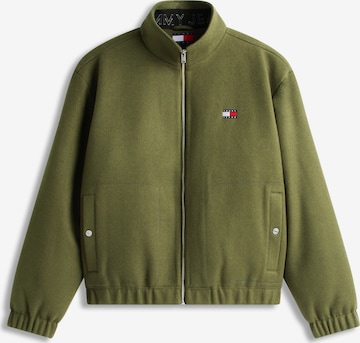 Tommy Jeans Between-season jacket 'ESSENTIAL' in Green: front