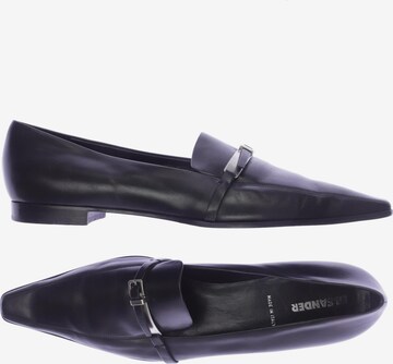 JIL SANDER Flats & Loafers in 40,5 in Black: front