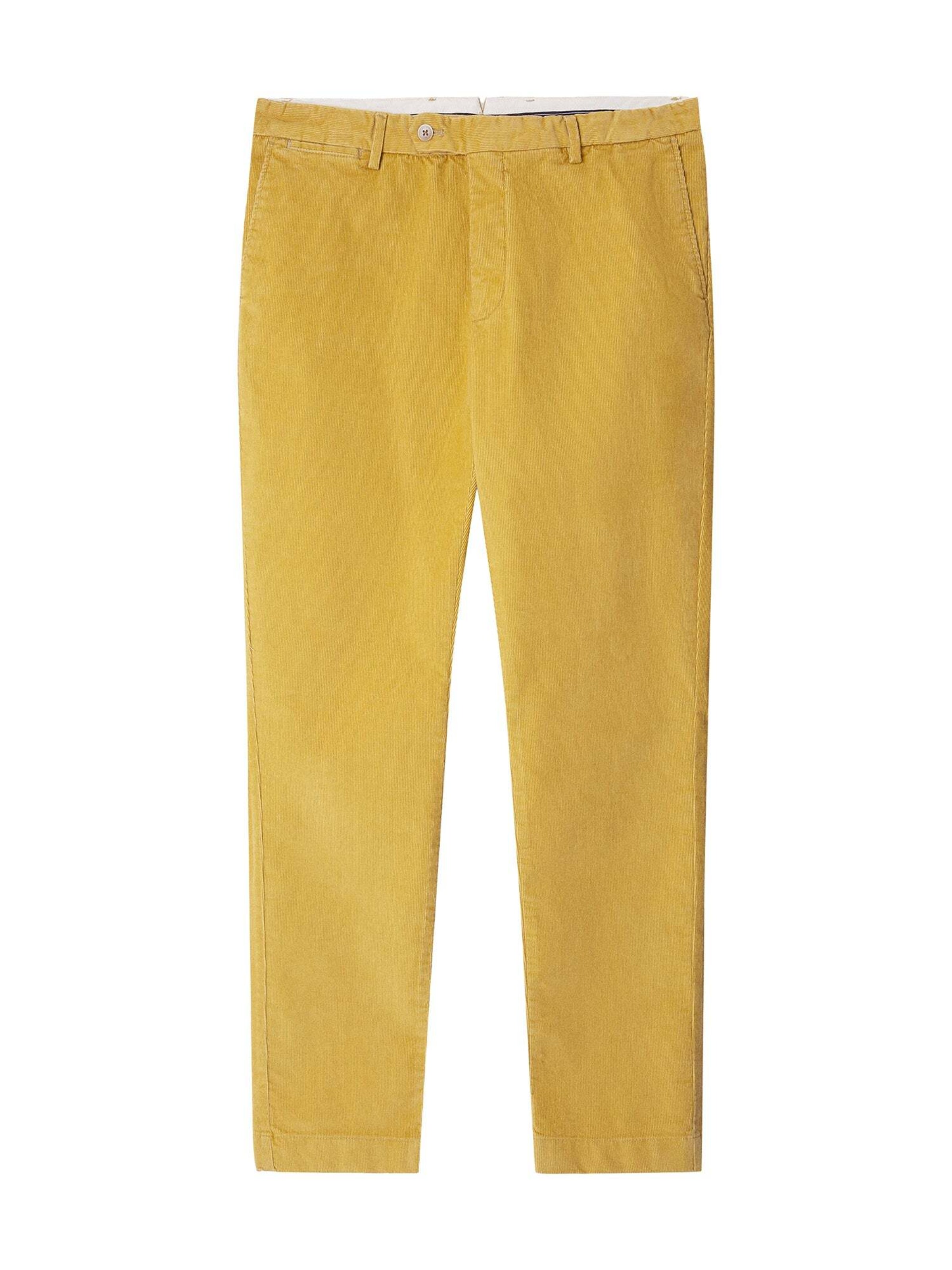 Pantalon chino 'Kensington' Hackett London en jaune : devant
