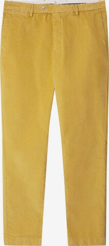 Pantalon chino 'Kensington' Hackett London en jaune : devant