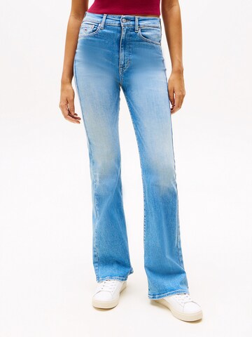 Tommy Jeans Flared Jeans 'Sylvia  Faded' in Blue: front