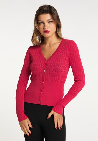 faina Strickjacke in Pink: predná strana