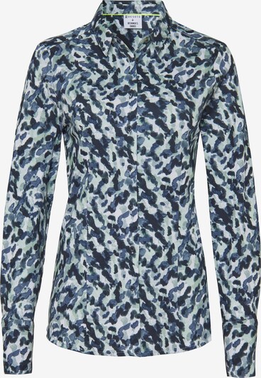 DESOTO Bluse in dunkelblau / mint, Produktansicht