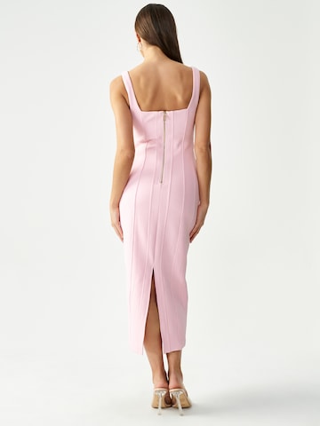 BWLDR Dress 'ELIDIA' in Pink: back