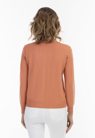 usha BLUE LABEL Knit cardigan in Orange