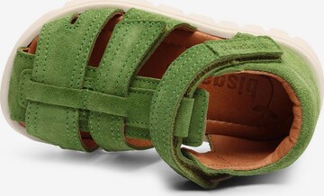 Pantofi deschiși 'Anker' de la BISGAARD pe verde