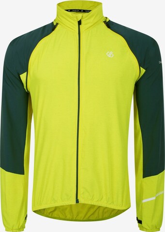 DARE 2B Athletic Jacket ' Oxidate ' in Yellow: front