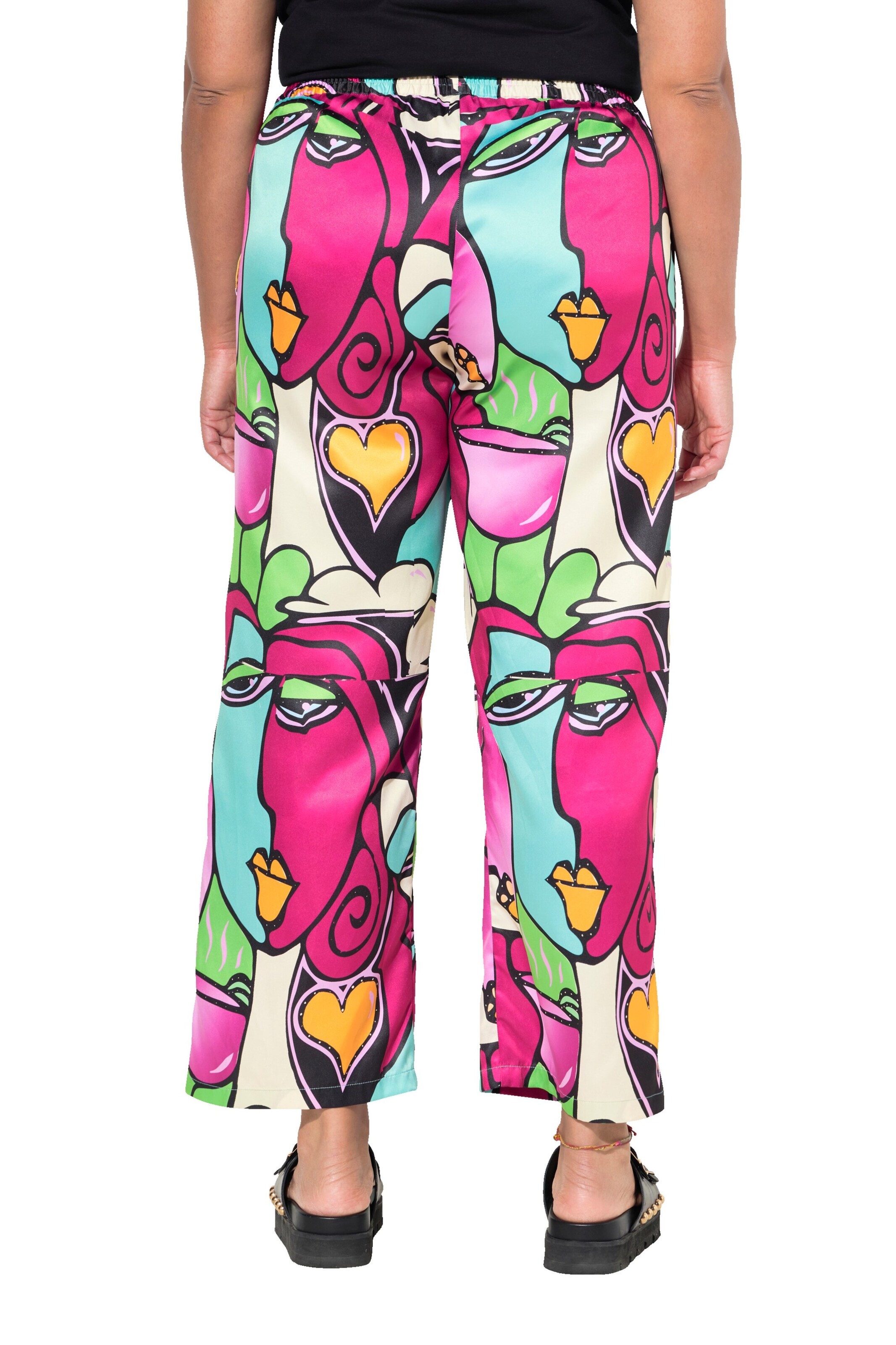 Angel of Style Wide leg Broek in Roze