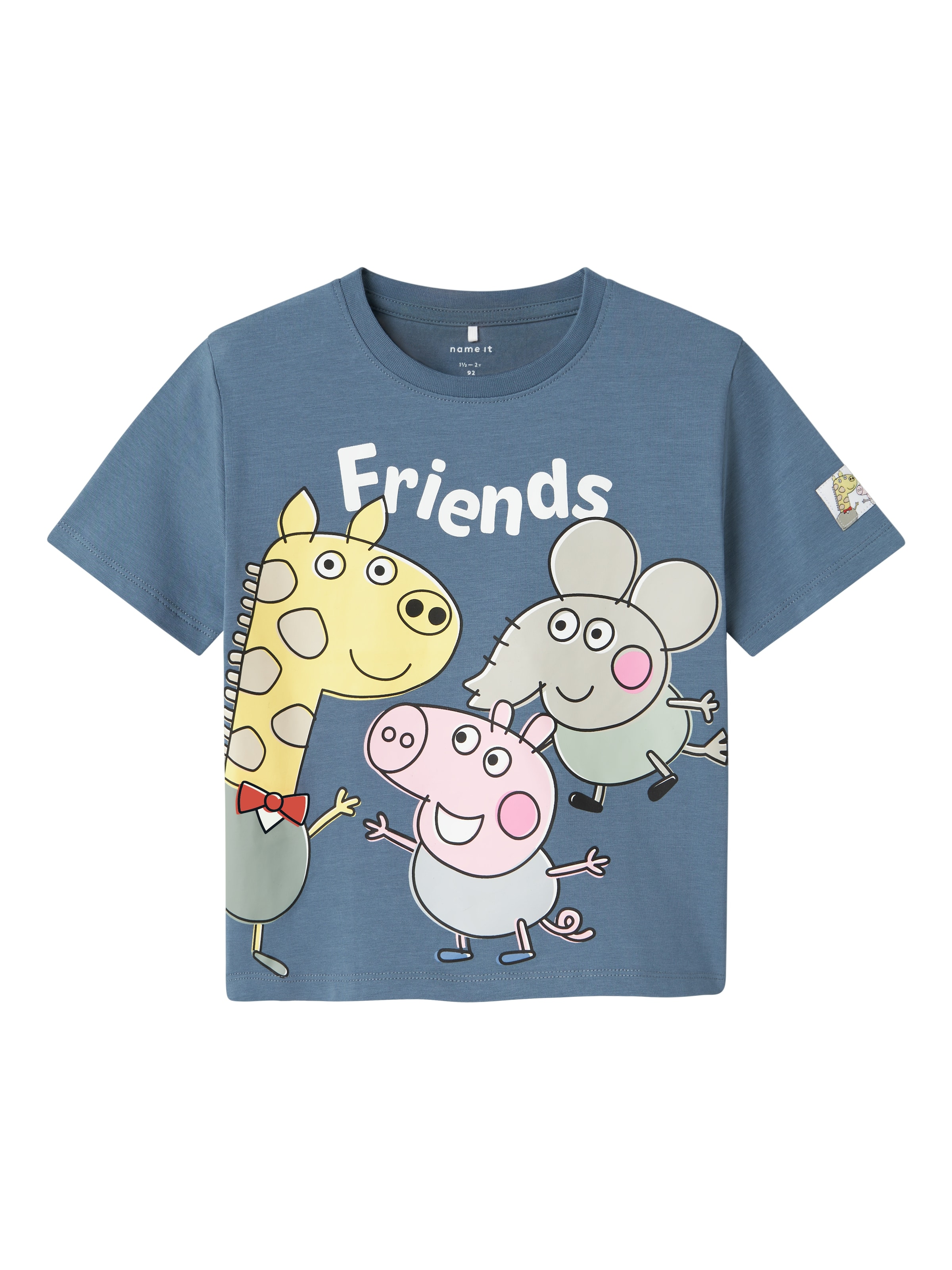 NAME IT Μπλουζάκι 'NMMarle Peppa' σε μπλε: μπροστά