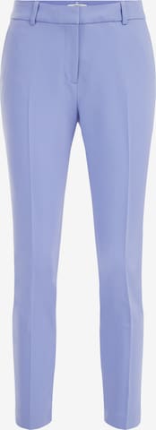 Pantalon à plis WE Fashion en violet : devant