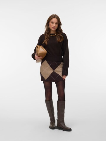 VERO MODA Nederdel i brun: forside