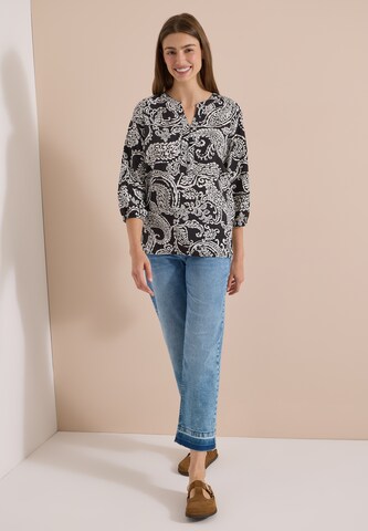 CECIL 3/4-Arm Tunika mit Print in Schwarz