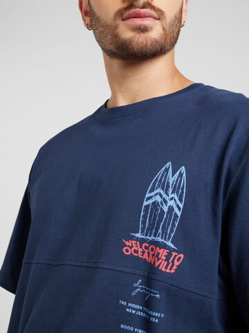 T-Shirt 'Oceanville' Denim Project en violet