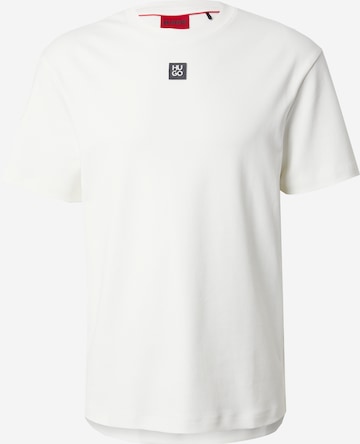 balta HUGO Marškinėliai 'Dalile': priekis