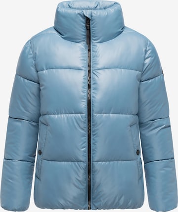 Veste d’hiver 'Hazalee 16' MARIKOO en bleu : devant