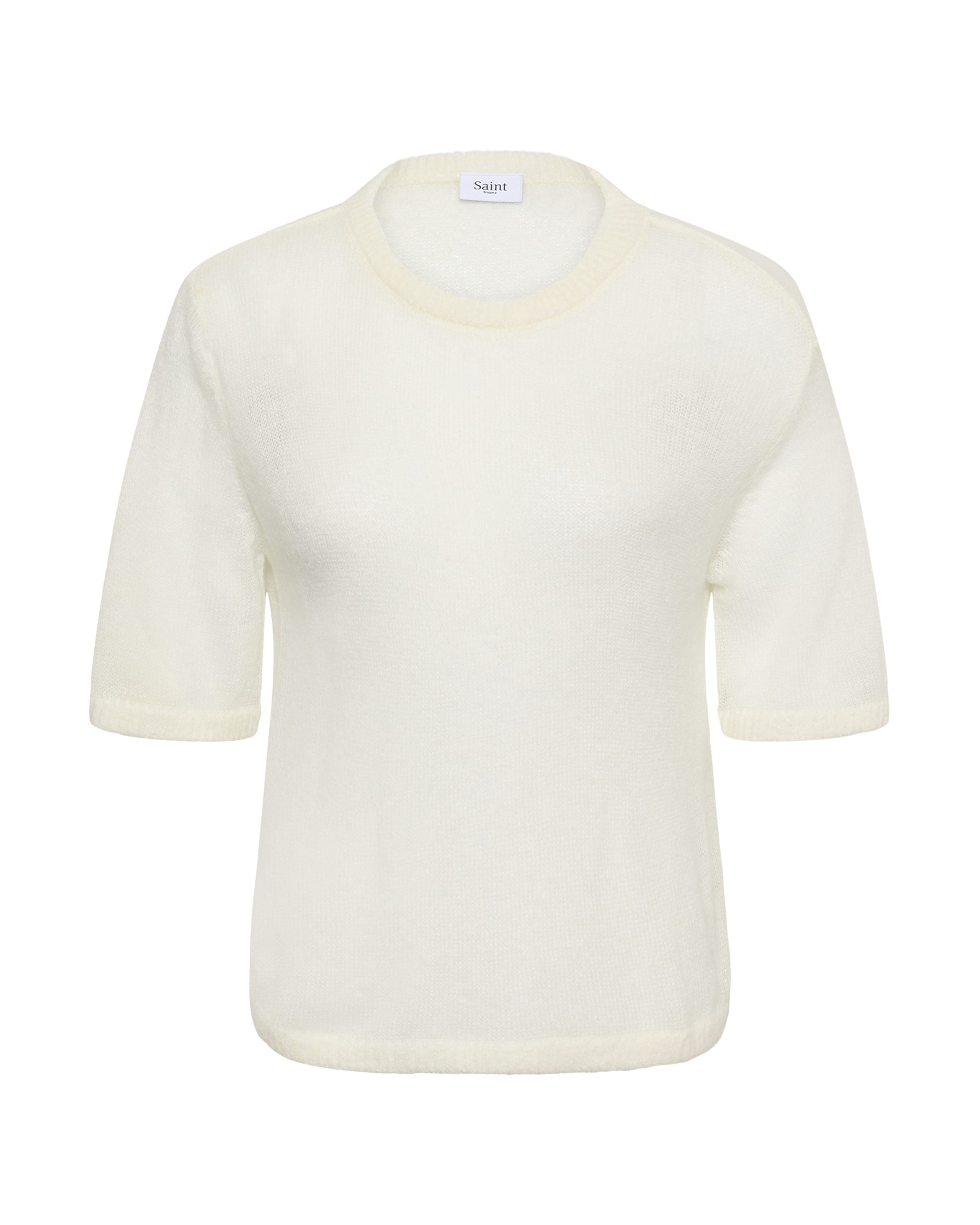 SAINT TROPEZ Pullover 'SabbaraSZ' in Beige: Vorderseite