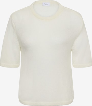 SAINT TROPEZ Pullover 'SabbaraSZ' in Beige: Vorderseite