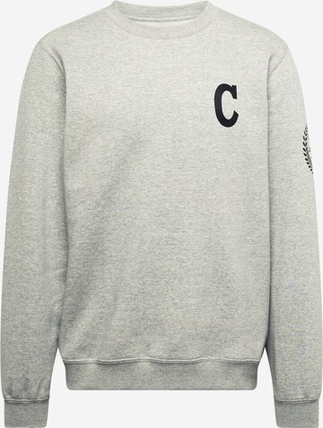 CONVERSE - Sweatshirt 'ALL STAR OLD SCHOOL' em cinzento: frente