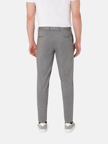 BENVENUTO Slimfit Hose 'Segesta' in Grau
