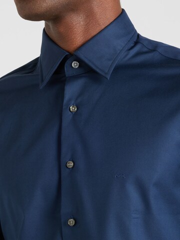 Michael Kors - Slim Fit Camisa em azul