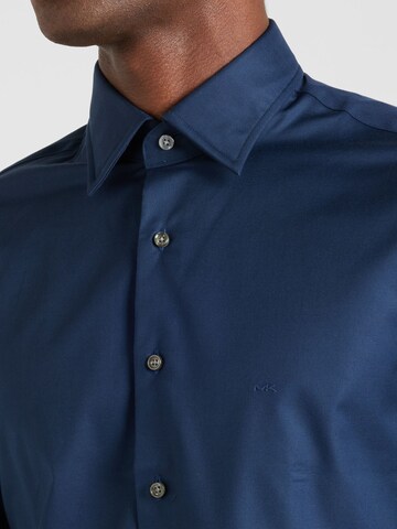 Michael Kors Slim fit Button Up Shirt in Blue