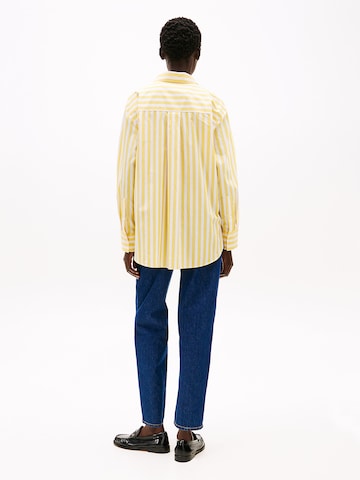 TOMMY HILFIGER Bluse in Gelb