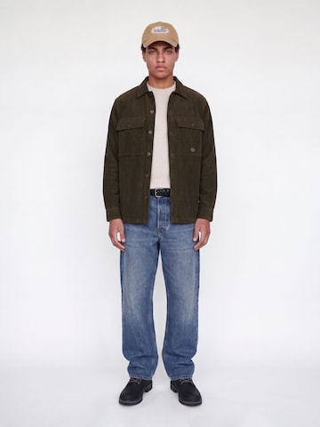 JACK & JONES Comfort Fit Skjorte 'JPRBLUOliver' i grøn