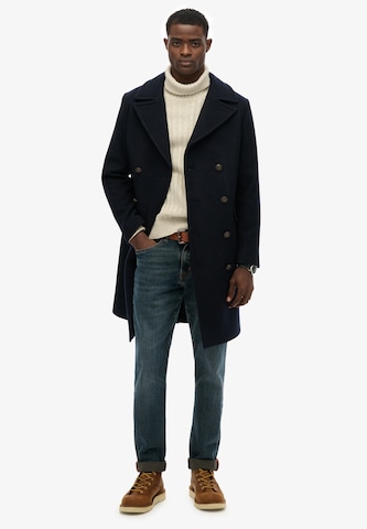 Manteau mi-saison 'Merchant Store' Superdry & Co en bleu