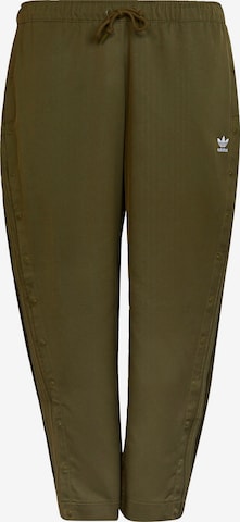 ADIDAS ORIGINALS Broek in Groen: voorkant