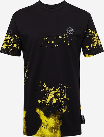 T-Shirt 'Tiger' Plein Sport en noir : devant