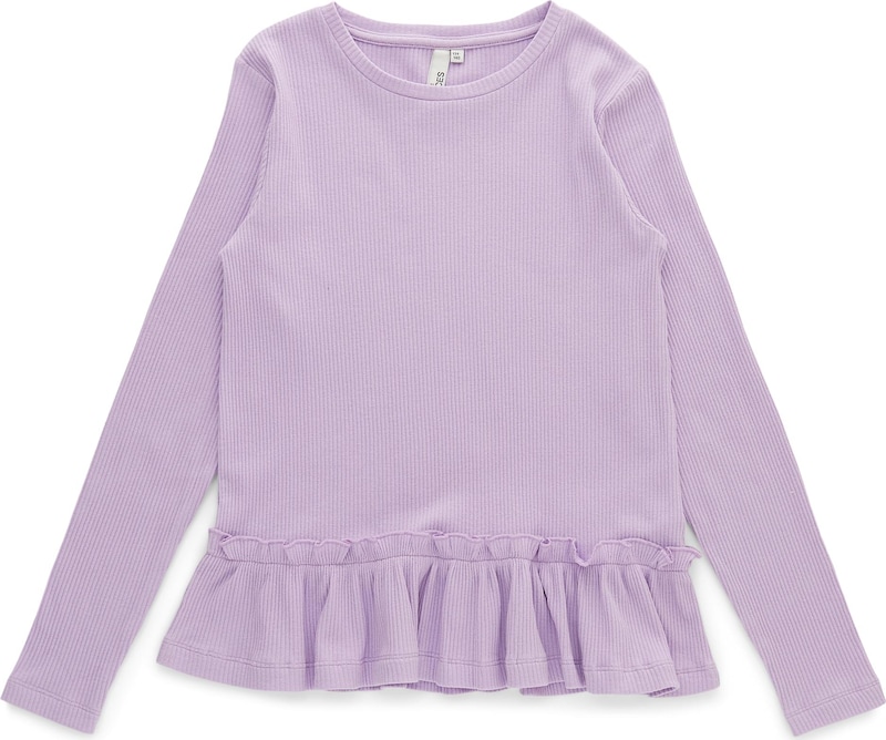 Pieces Kids Shirt 'Hazel' in Lavendel