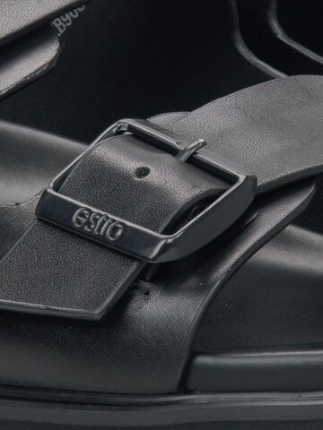 Sandales '908-3' Estro en noir