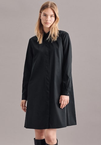 SEIDENSTICKER Shirt dress in Black: front