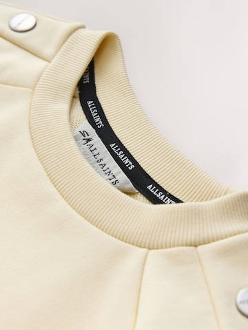 smALLSAINTS Sweatshirt 'Cygni Side Poppers' i gul