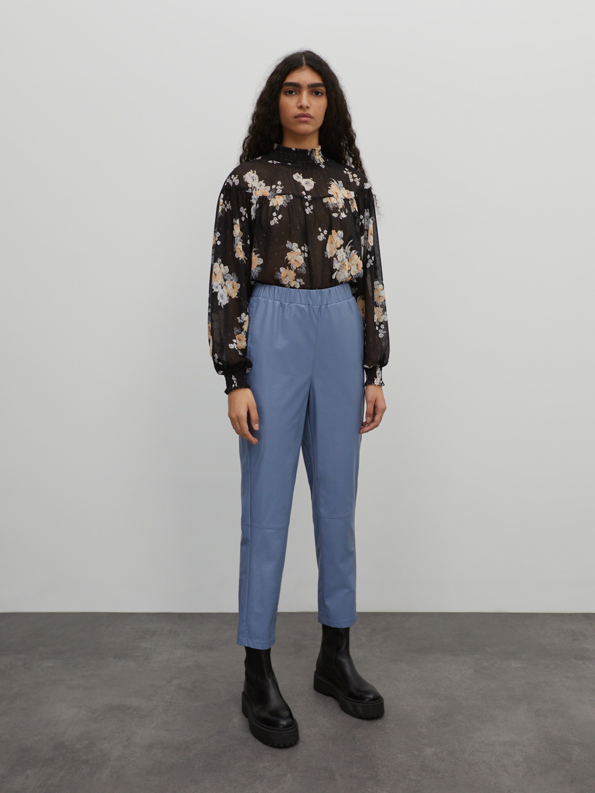 EDITED Produkte Hose 'Harlow' blau